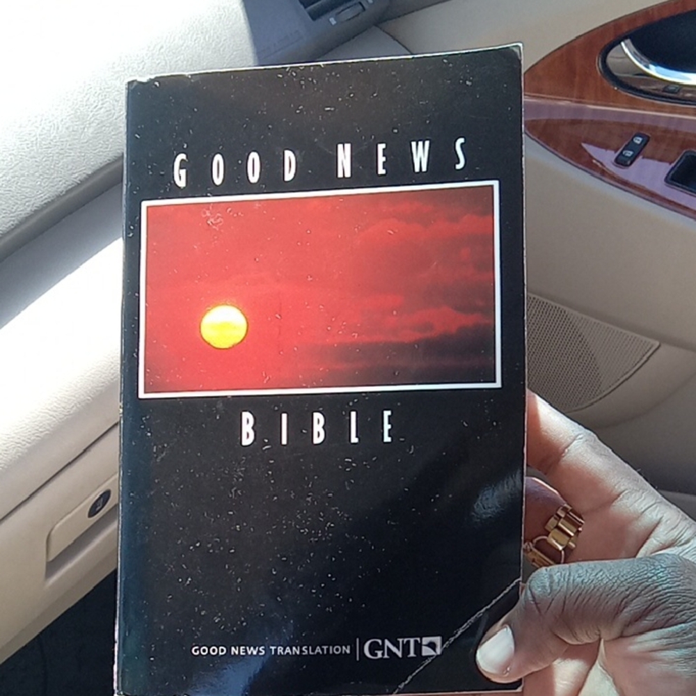 Good News Bible with Sunset Cover